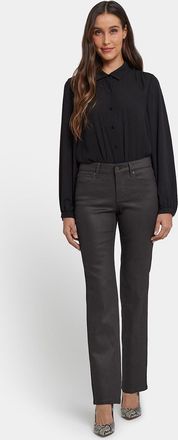 NYDJ Gecoate Marilyn Rechte Jeans | Vintage Barnwood Coated