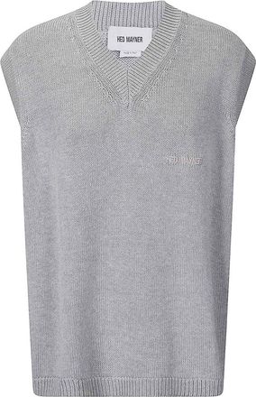 Hed Mayner Gilet With Embroidery