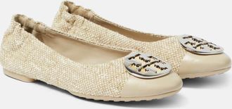 Tory Burch Claire tweed ballet flats