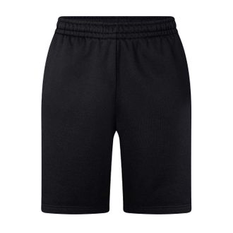 Off-white Off White Heren Fleece Relaxed Fit Sweatshorts (Zwart/Wit)