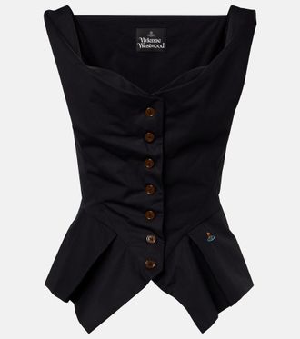Vivienne Westwood Top Monday de algod&oacute;n