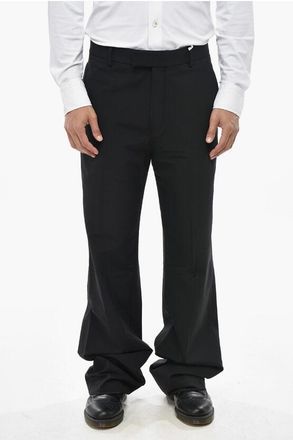 Ferragamo Nylon Trousers With Belt Loops size 50