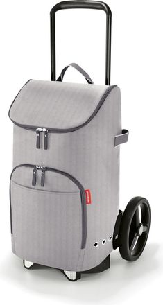Reisenthel Einkaufstrolley REISENTHEL Citycruiser Bag, Damen, grau (hellgrau), Polyester, Einkaufsk&ouml;rbe Einkaufstrolley