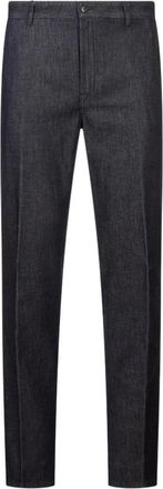 Canali Straight Jeans - Heren - Regular Fit Jeans - Blauw - 2XL - Jeans