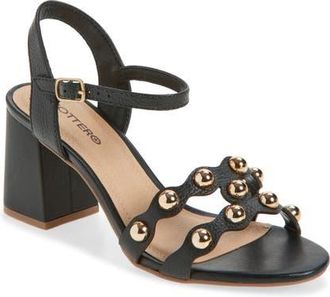 Bottero Botingrid Ankle Strap Sandal in Preto at Nordstrom, Size 11
