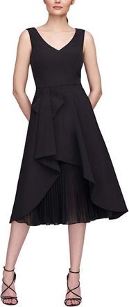 Kay Unger Begonia Midi Dress