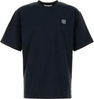 Stone Island T-Shirt With Compass Patch