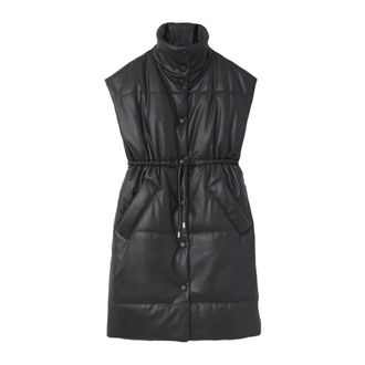 Proenza Schouler Waistcoats, female, Black, XS, Quilted Puffer Vest