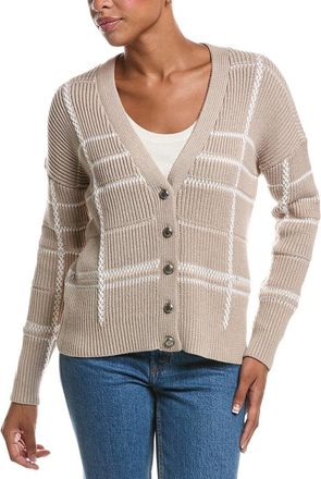 Autumn Cashmere Plaid Shaker Cardigan