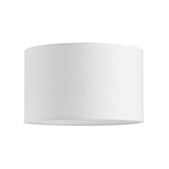 Ideal Lux Paralume Cilindro Set Tessuto Bianco D45