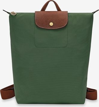 Longchamp Rucksack aus Canvas und Leder Le Pliage Original M