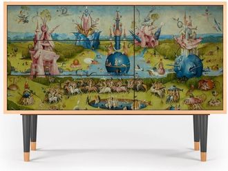 StoryZ Aparador multicolores 3 cajones y 1 puerta L 115 cm