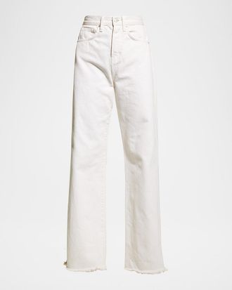 Veronica Beard Taylor Wide-Leg Jeans