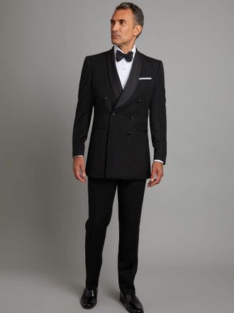 Oliver Brown Langton Dinner Jacket - Black Barathea