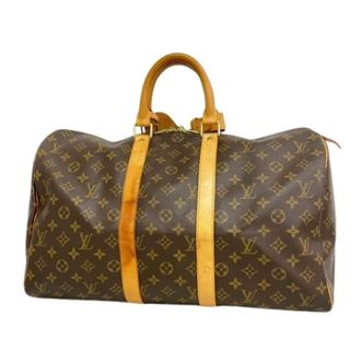 Louis Vuitton Vintage Weekend Bags, unisex, Brown, ONE SIZE, Pre-owned Weekend Bag