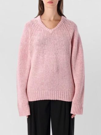 Lisa Yang cashmere v-neck sweatshirt