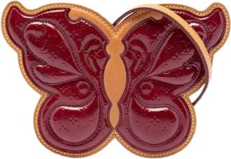 Louis Vuitton Pre-owned Mini Bags, female, Red, Size: ONE SIZE Pre-owned Vernis Mini Crossbody Bag