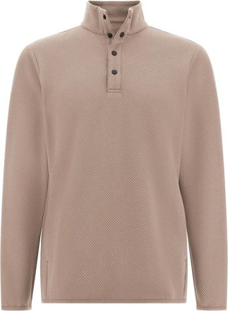 Boggi Milano Felpa con collo rialzato - Toni neutri