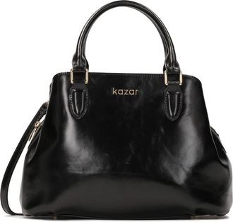 Kazar Liese Handtas - Dames - Handtassen - Zwart - ONE Size - Leer - Tassen
