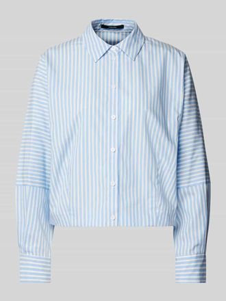 someday Someday Hemdbluse mit Knopfleiste Modell Zesto in Bleu, Gr&ouml;&szlig;e 40