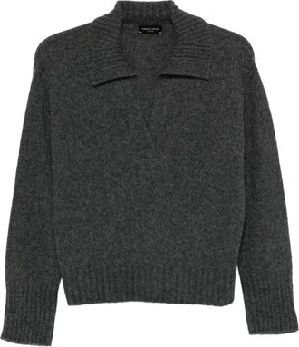 Roberto Collina Mujer, Jerseys, Gris, Talla: M