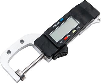 Gabrielle Calibrador De Espesor Digital, Calibrador De Espesor Port&aacute;til De 0-25 Mm, Escala De Medici&oacute;n De Di&aacute;metro Horizontal