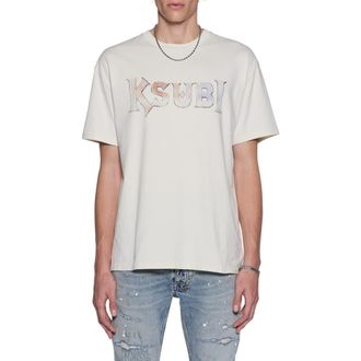 Ksubi Death Snake Biggie Graphic T-Shirt in White at Nordstrom, Size Large