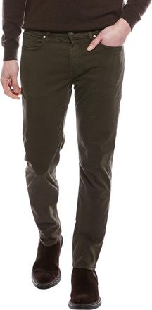 7 For All Mankind Luxe Performance Stretch Olive Slimmy Jean