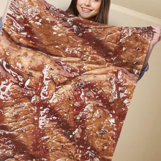 OEM Manta Con Estampado Divertido De Comida, 80x100cm, Hecha De Poli&eacute;ster Suave, Adecuada Para El Hogar Y La Oficina