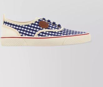 Valentino Garavani printed canvas low-top sneakers