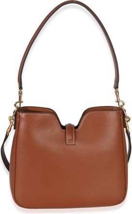 Celine Mens Tan Smooth Calfskin Small Camille 16 Soft Shoulder Bag Brown Leather Handbag