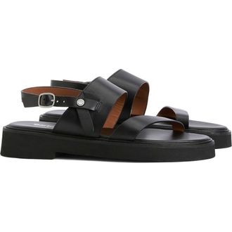 Barbour Dakota Slingback Sandal in Black at Nordstrom, Size 9