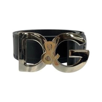 Dolce & Gabbana Pre-owned Belts, male, Black, Size: ONE SIZE Pre-owned Leather Belt