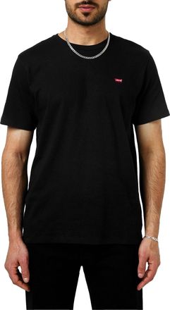 Levi's Heren Origineel Batwing Logo T-Shirt (Zwart)