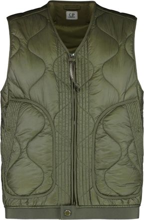 C.P. Company Lens Detail Full Zip Down Vest