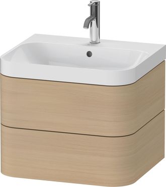 Duravit Set C-bonded Duravit Happy D.2 Plus Suspendido, 575x490mm, 2