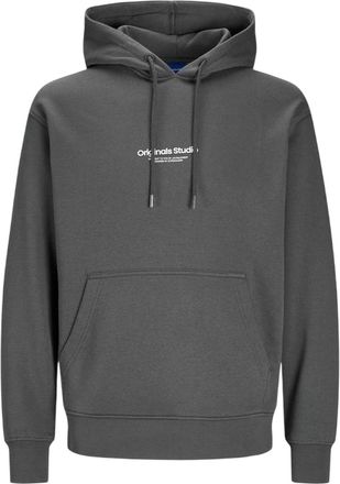 Jack & Jones Jack And Jones Heren Belettering Hoodie (IJzeren poort)