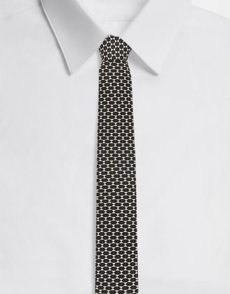 Dolce & Gabbana 6-cm Printed Silk Blade Tie - Man Ties And Pocket Squares Multi-colored Onesize