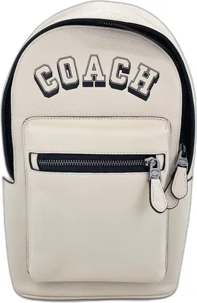 Coach White Leather Sling Bag (Pre-Owned)