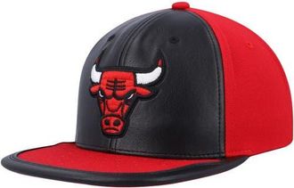 Mitchell & Ness Mens Mitchell & Ness Black/Red Chicago Bulls Day One Snapback Hat at Nordstrom