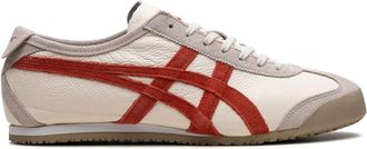 Onitsuka Tiger Mexico 66 Vin Beige White Red sneakers - unisex - Leather - 27.5 - Neutrals