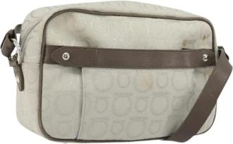 Ferragamo Pre-owned Cross Body Bags, female, Gray, Size: ONE SIZE Pre-owned Shoulder Bag