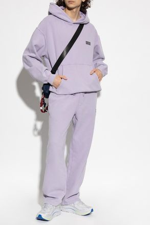 American Vintage Hoodie, Mens, Purple