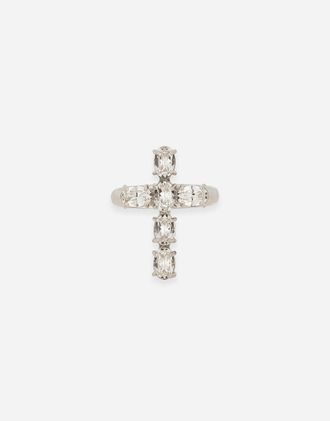 Dolce & Gabbana Anello - Woman Bijoux Crystal Metal S