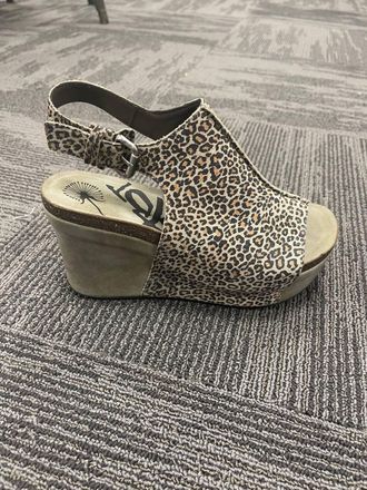 OTBT Womens Otbt Jaunt Wedge In Beige/brown/ Black