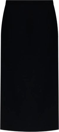 Givenchy Gonna midi con zip - Nero