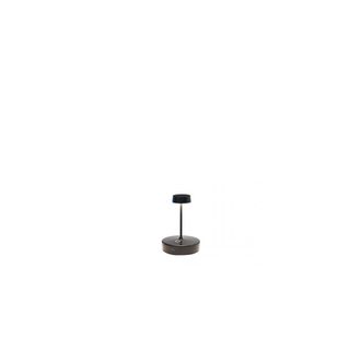 Zafferano Lampada A Led Da Tavolo Swap Mini Pro Nero Ricaricabile E Dimmerabile