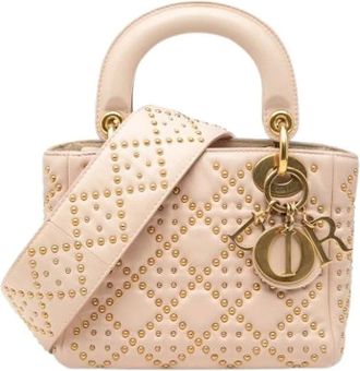 Dior Pre-owned Handbags, female, Beige, Size: ONE SIZE Pre-owned Lady Satchel