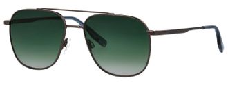 Tom Tailor Sonnenbrille TOM TAILOR Modell 675004, Herren, dunkelgun, metallic, Sonnenbrillen Sonnenbrille, Form Pilot, Logoschriftzug auf B&uuml;gel, Metallfassung