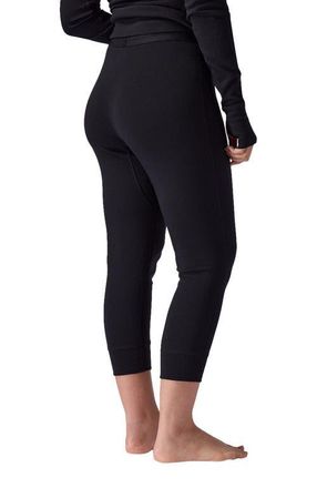 Backcountry Cedars Rws Merino Mid-Wt Baselayer 3/4 Bottom - Womens in Black at Nordstrom, Size X-Small